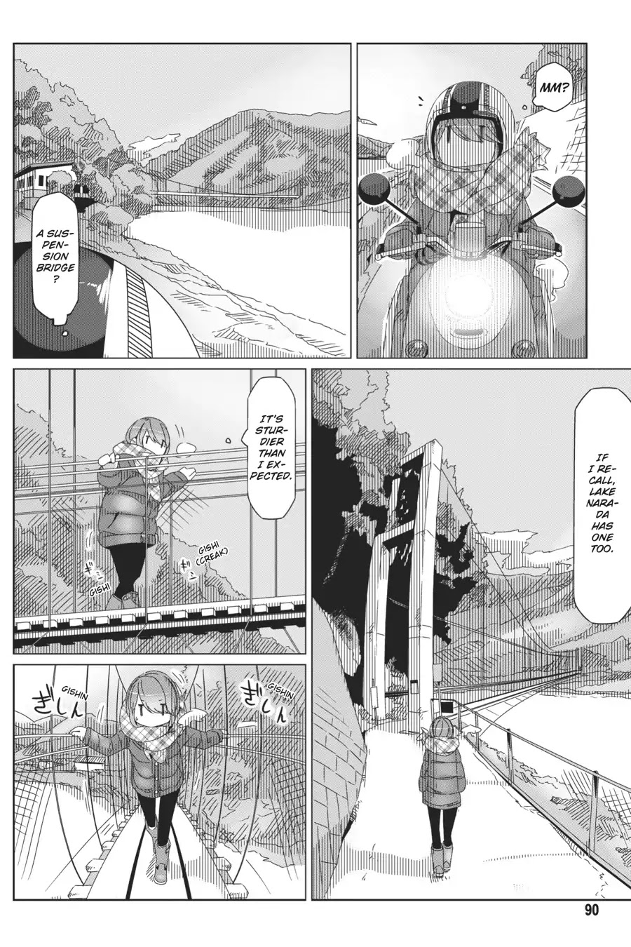 Yurucamp Chapter 38 page 10 - Chapter 38: Serene Lake