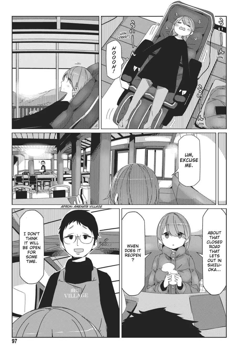 Yurucamp Chapter 38 page 17 - Chapter 38: Serene Lake