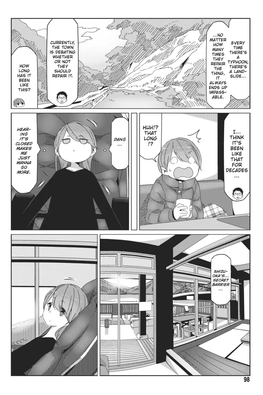 Yurucamp Chapter 38 page 18 - Chapter 38: Serene Lake