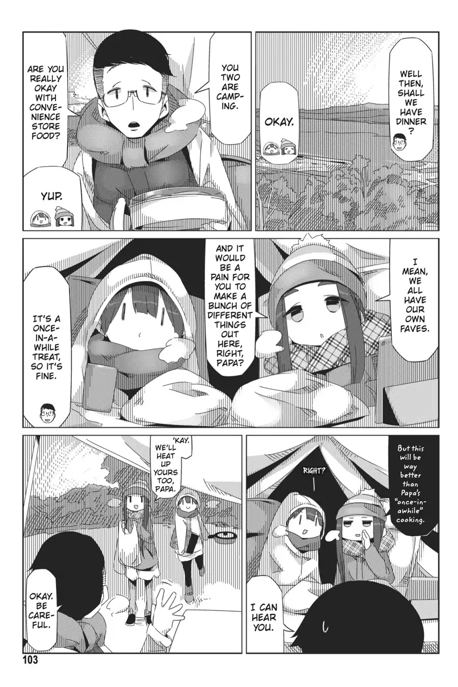 Yurucamp Chapter 38 page 23 - Chapter 38: Serene Lake