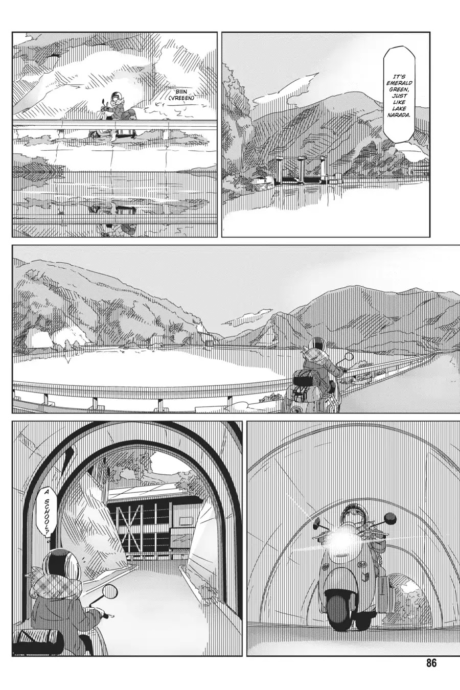 Yurucamp Chapter 38 page 6 - Chapter 38: Serene Lake