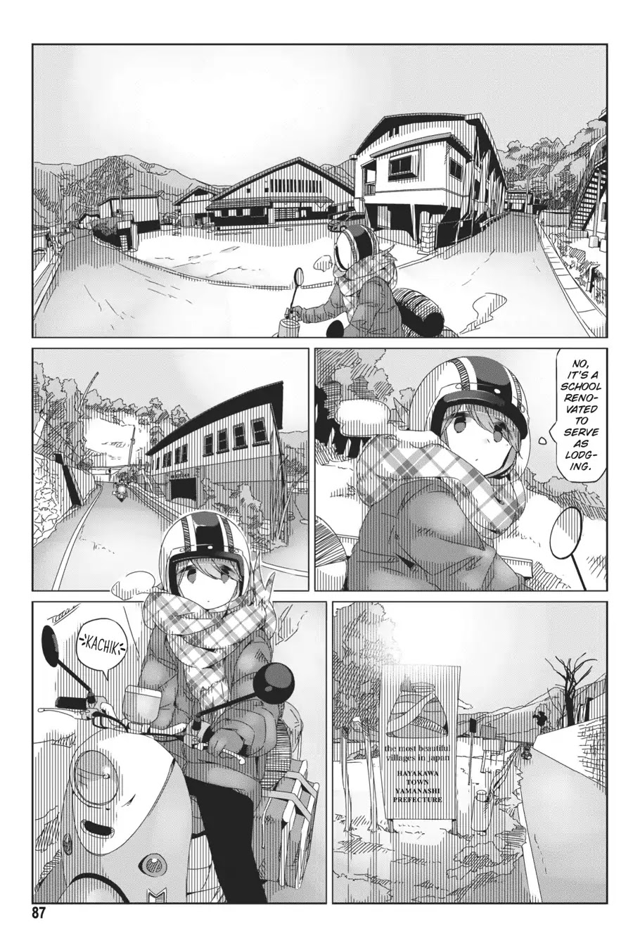 Yurucamp Chapter 38 page 7 - Chapter 38: Serene Lake