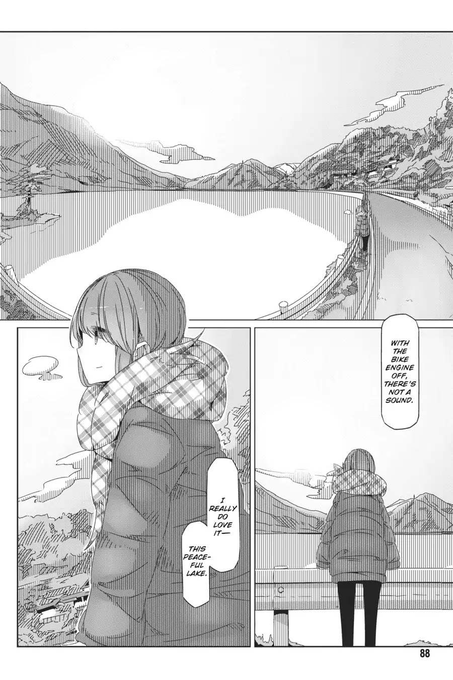 Yurucamp Chapter 38 page 8 - Chapter 38: Serene Lake
