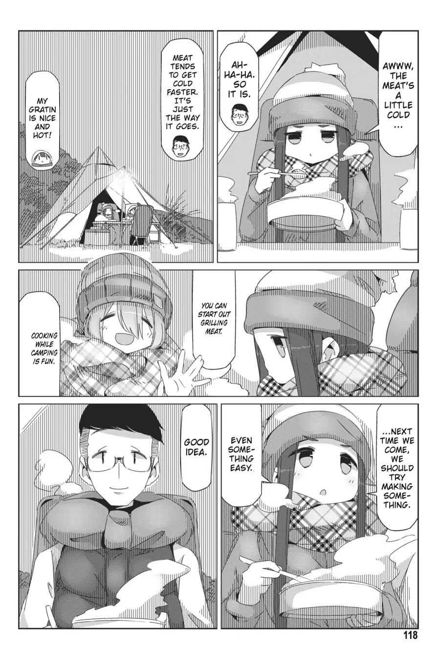 Yurucamp Chapter 39 page 12 - Chapter 39: Camping Alone