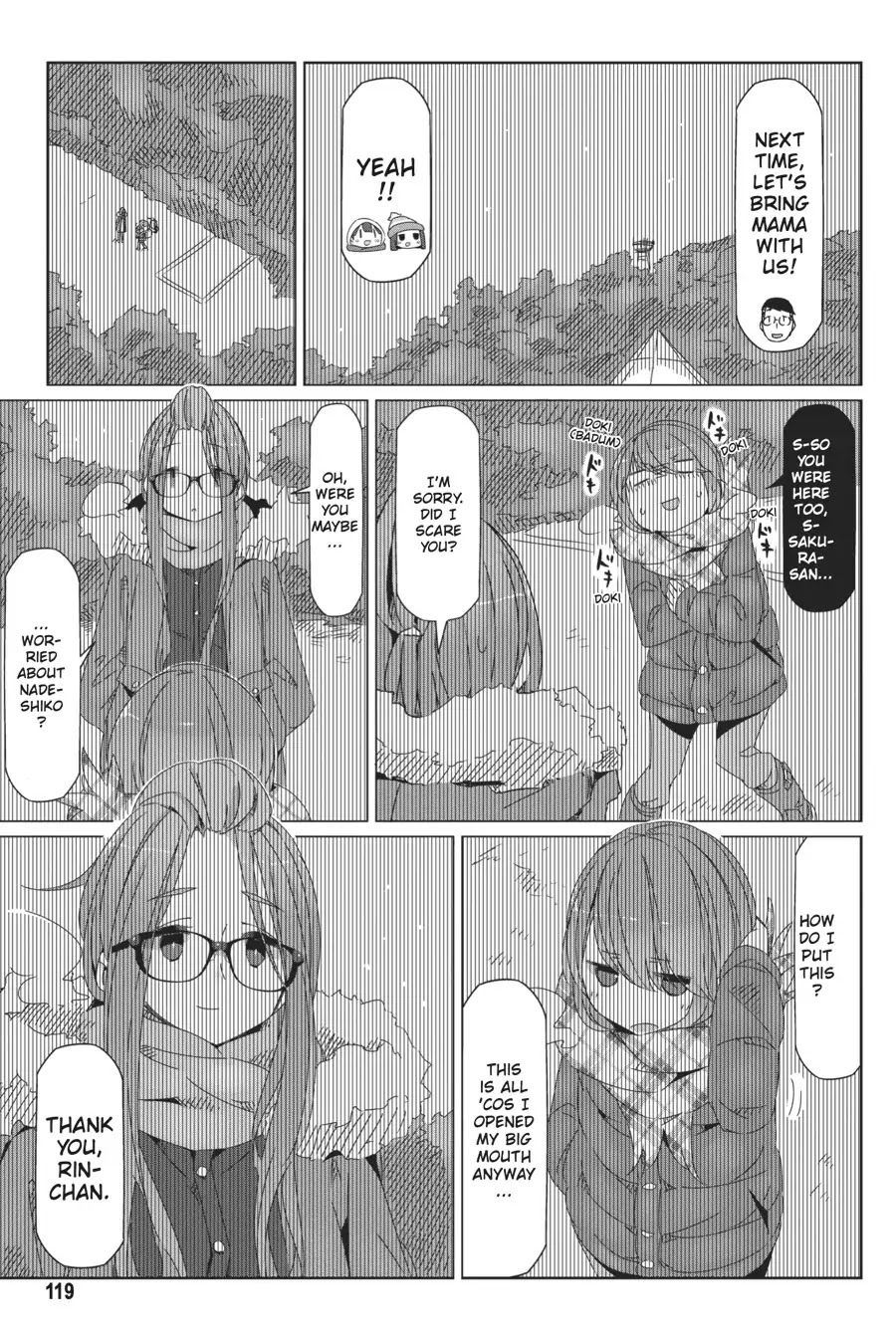 Yurucamp Chapter 39 page 13 - Chapter 39: Camping Alone