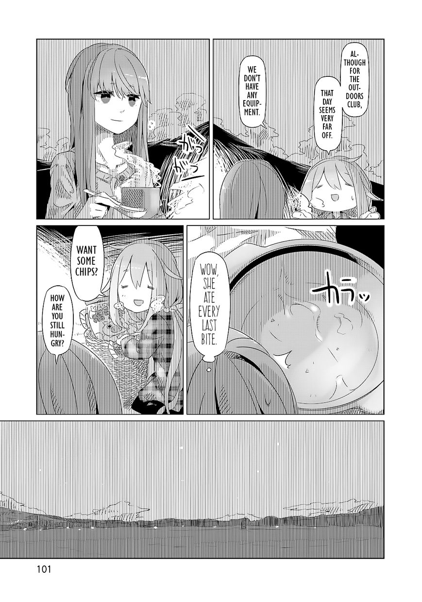 Yurucamp Chapter 4 page 13 - Chapter 4 : Mt. Fuji and Hot Pot Campout