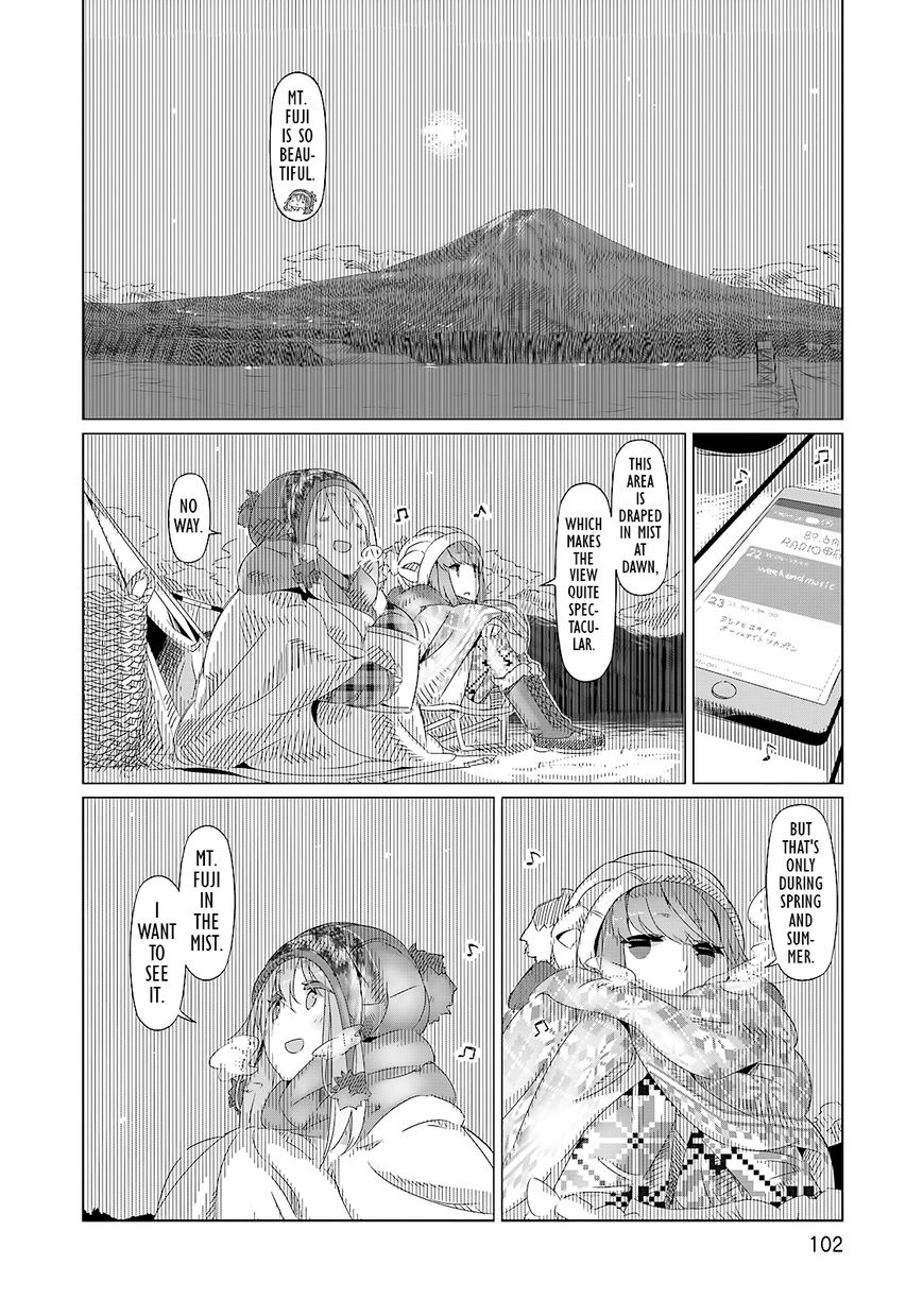 Yurucamp Chapter 4 page 14 - Chapter 4 : Mt. Fuji and Hot Pot Campout