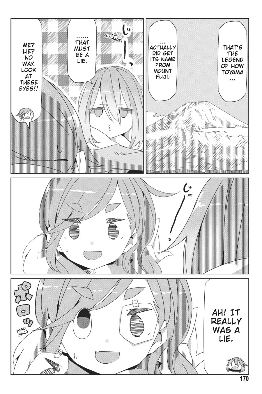 Yurucamp Chapter 40.5 page 12 - Vol.7 Side Stories Roon Camp