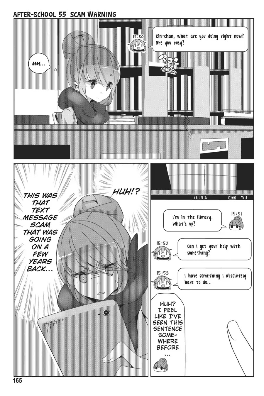 Yurucamp Chapter 40.5 page 7 - Vol.7 Side Stories Roon Camp