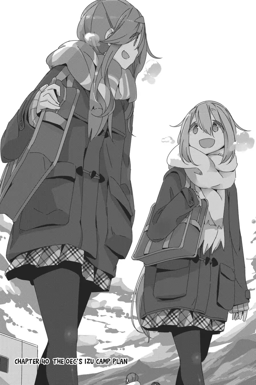 Yurucamp Chapter 40 page 1 - Chapter 40: The OEC's Izu Camp Plan