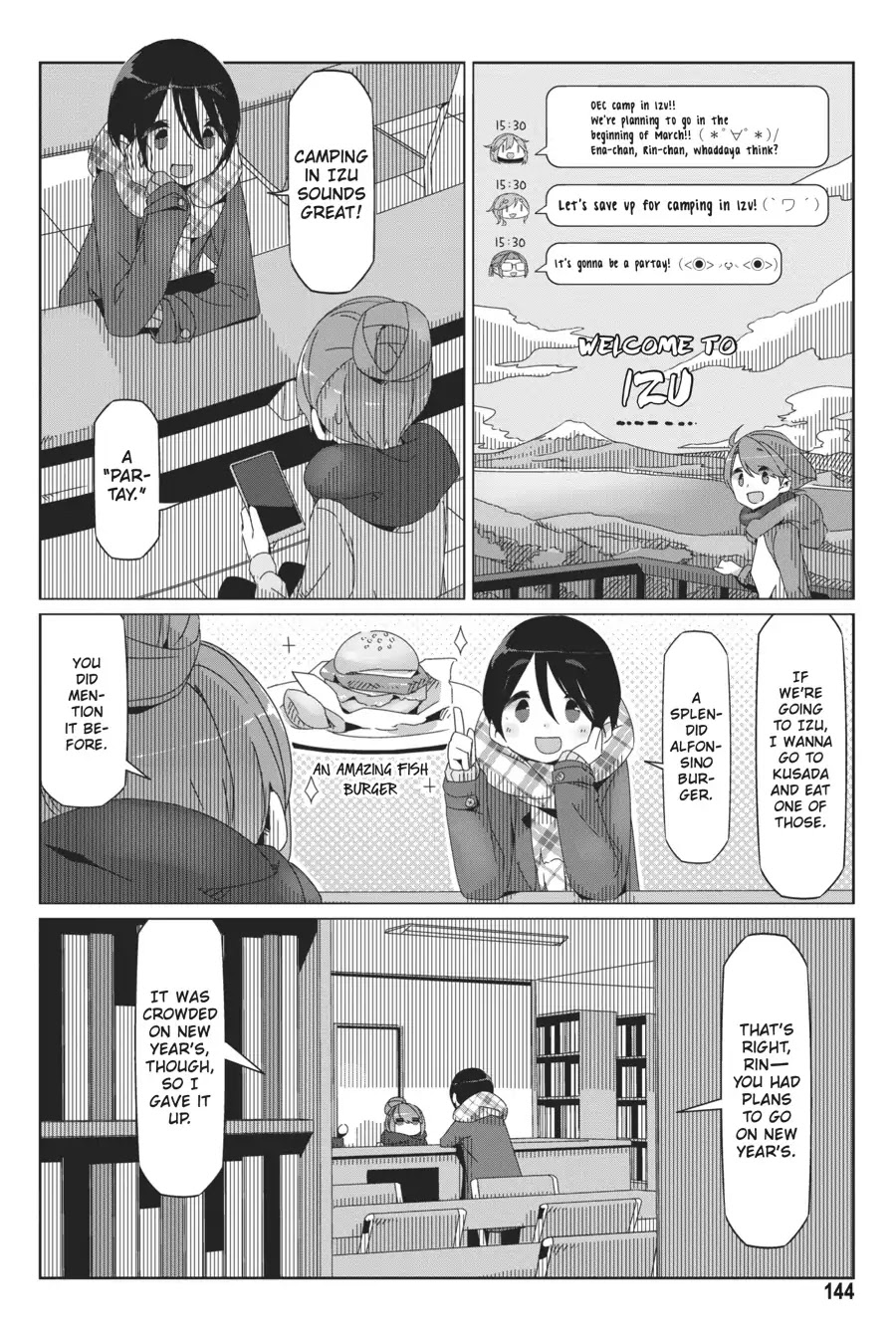 Yurucamp Chapter 40 page 12 - Chapter 40: The OEC's Izu Camp Plan