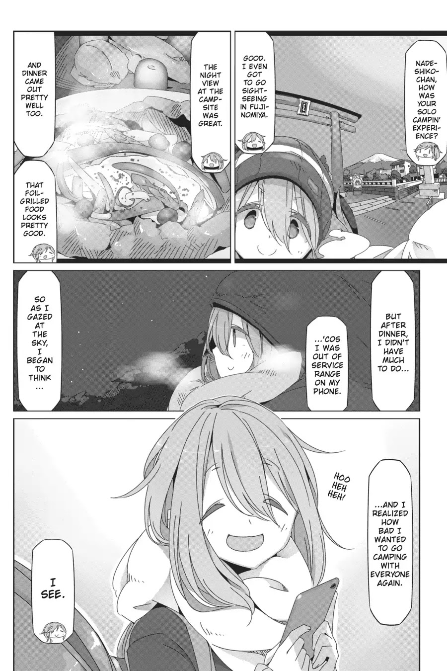 Yurucamp Chapter 40 page 2 - Chapter 40: The OEC's Izu Camp Plan