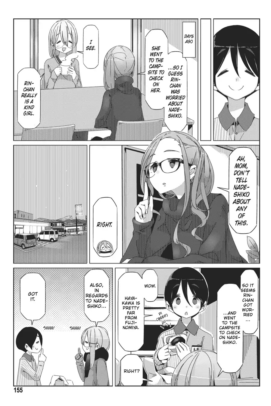 Yurucamp Chapter 40 page 23 - Chapter 40: The OEC's Izu Camp Plan