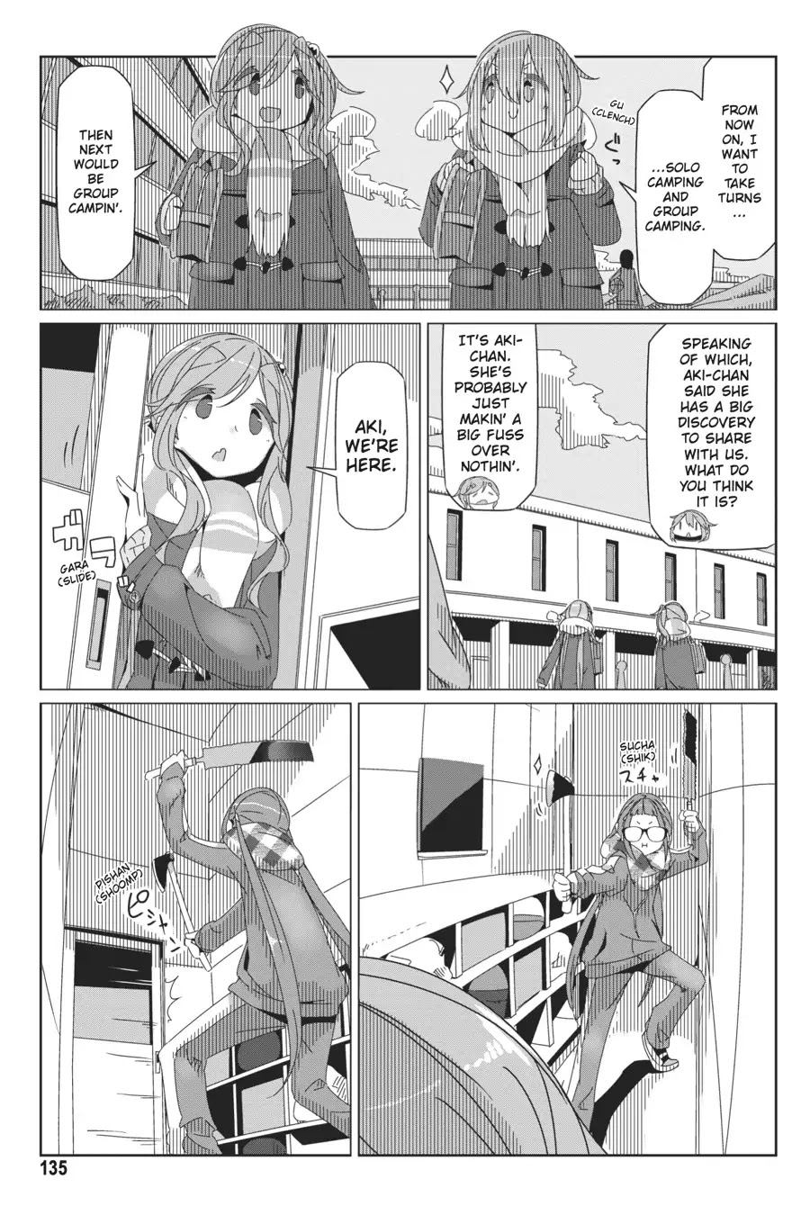 Yurucamp Chapter 40 page 3 - Chapter 40: The OEC's Izu Camp Plan