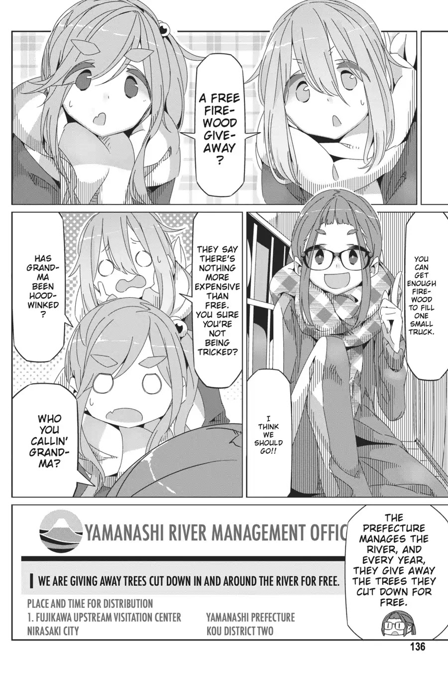Yurucamp Chapter 40 page 4 - Chapter 40: The OEC's Izu Camp Plan