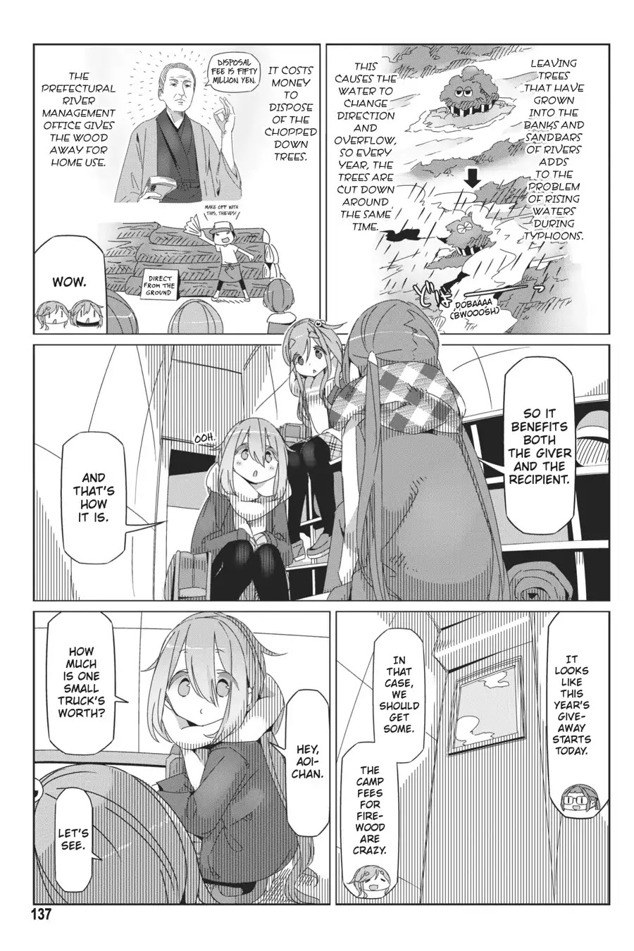 Yurucamp Chapter 40 page 5 - Chapter 40: The OEC's Izu Camp Plan