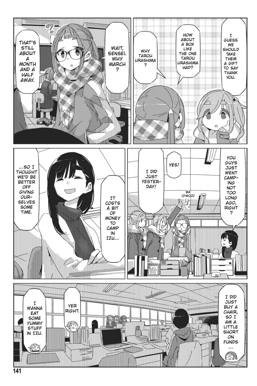 Yurucamp Chapter 40 page 9 - Chapter 40: The OEC's Izu Camp Plan