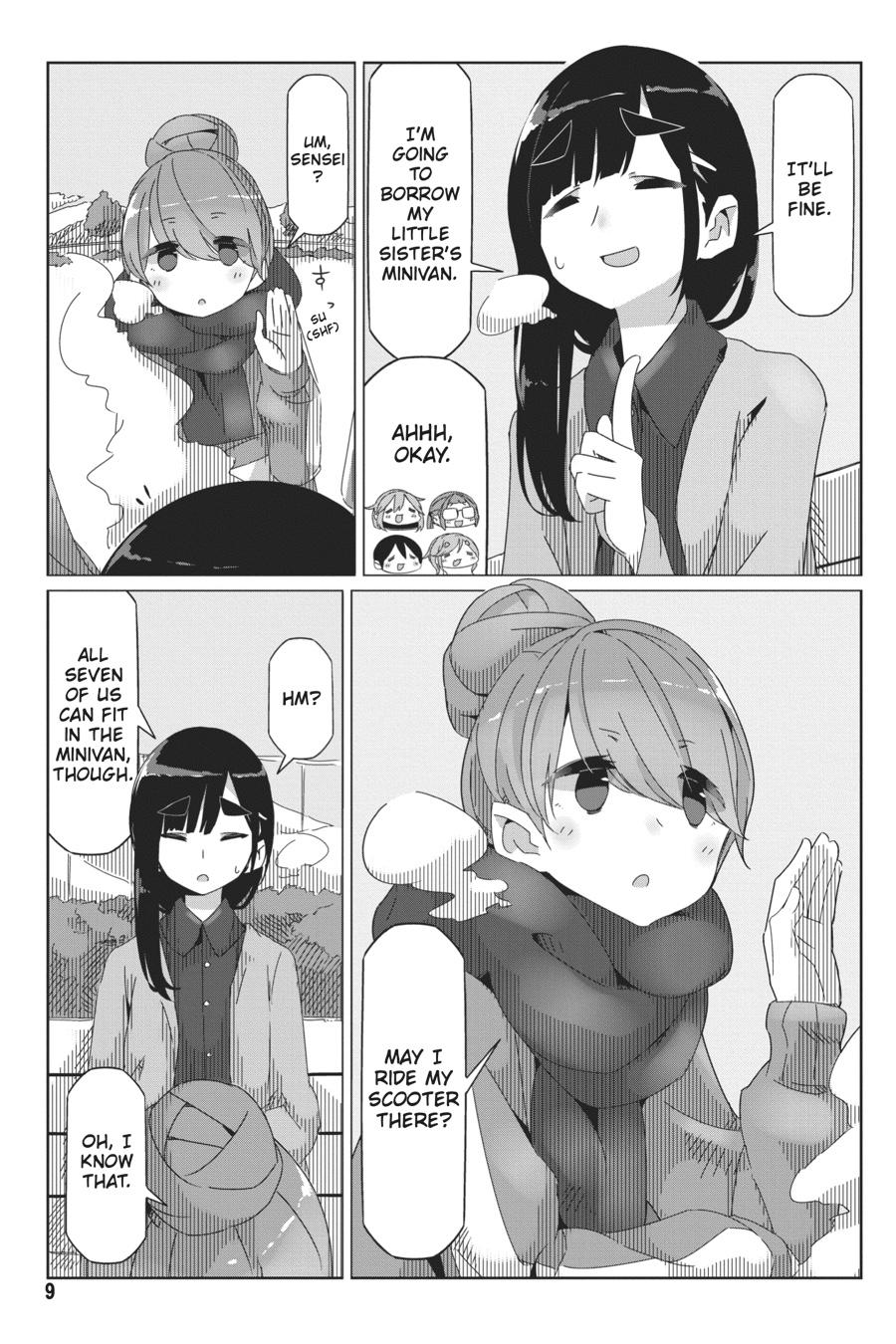 Yurucamp Chapter 41 page 10 - Chapter 41