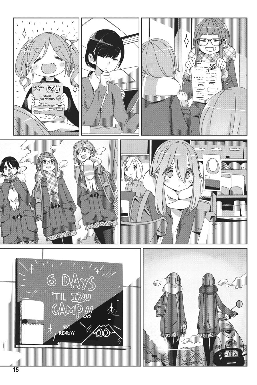 Yurucamp Chapter 41 page 16 - Chapter 41