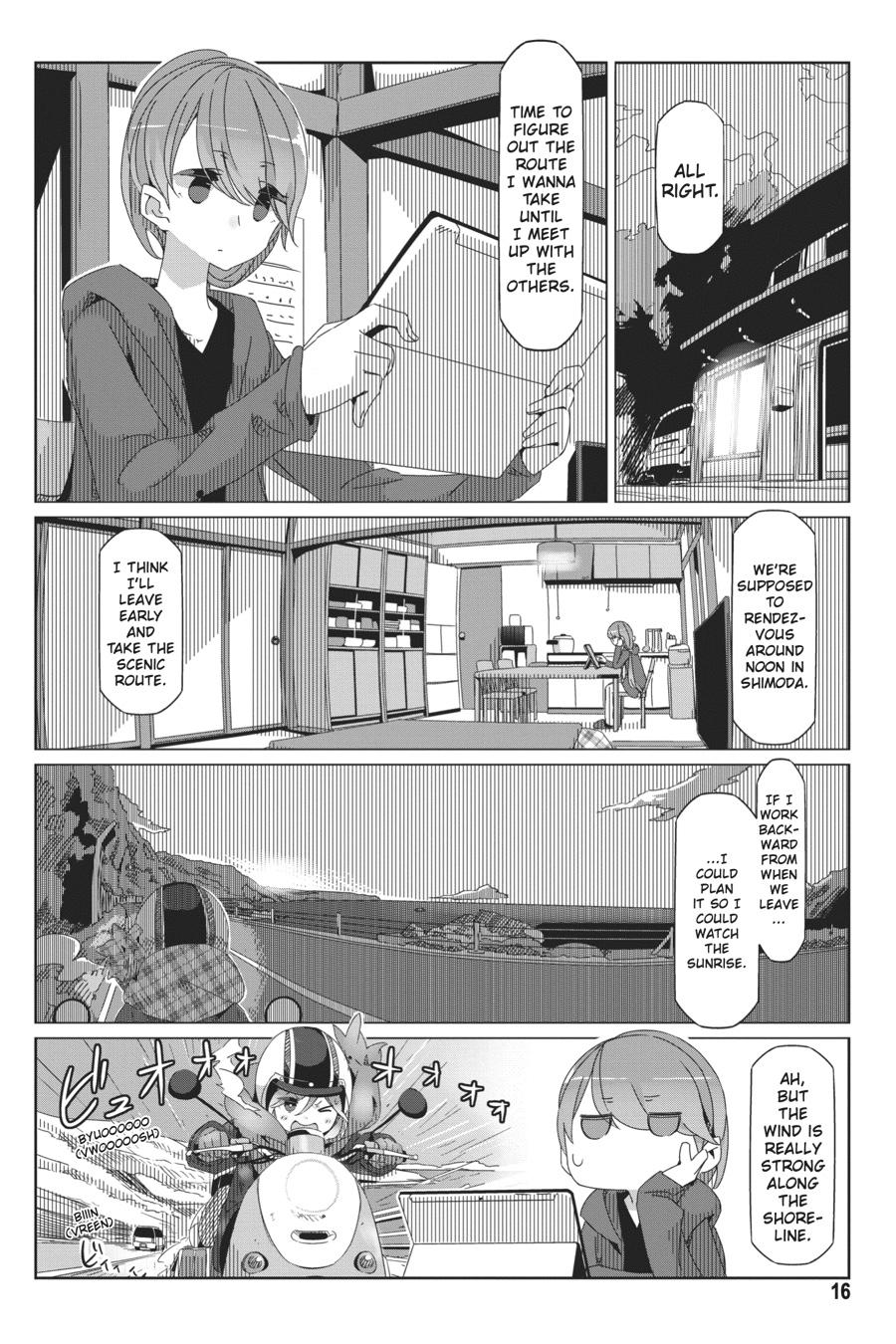 Yurucamp Chapter 41 page 17 - Chapter 41