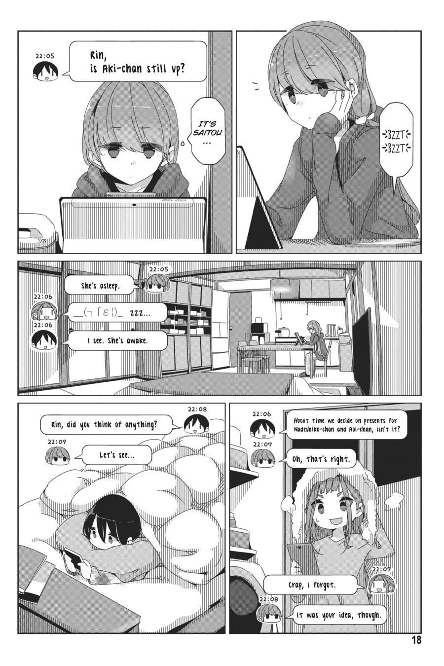 Yurucamp Chapter 41 page 19 - Chapter 41