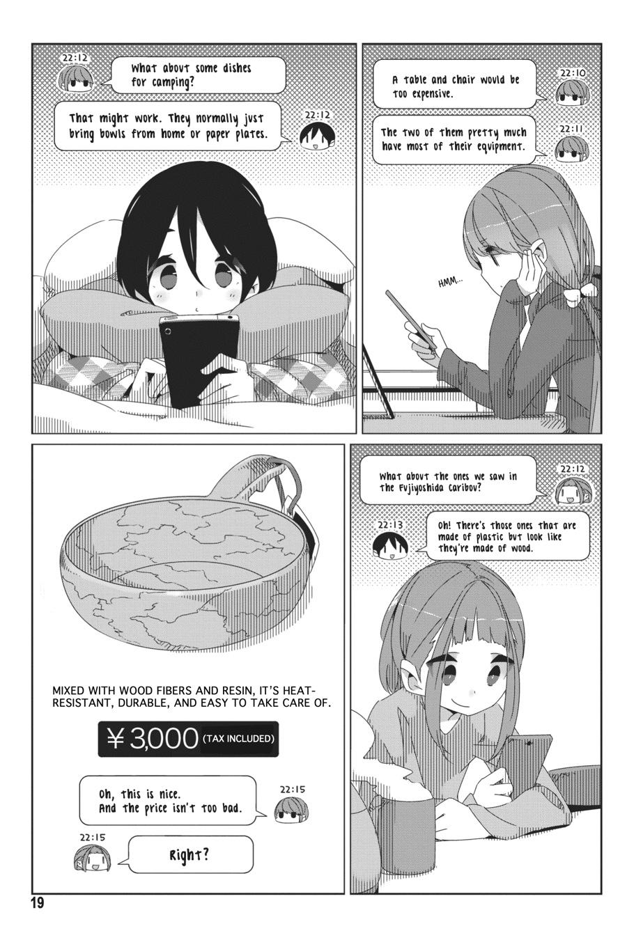 Yurucamp Chapter 41 page 20 - Chapter 41