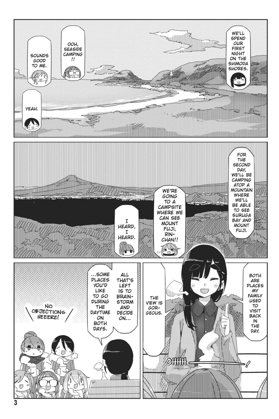 Yurucamp Chapter 41 page 4 - Chapter 41
