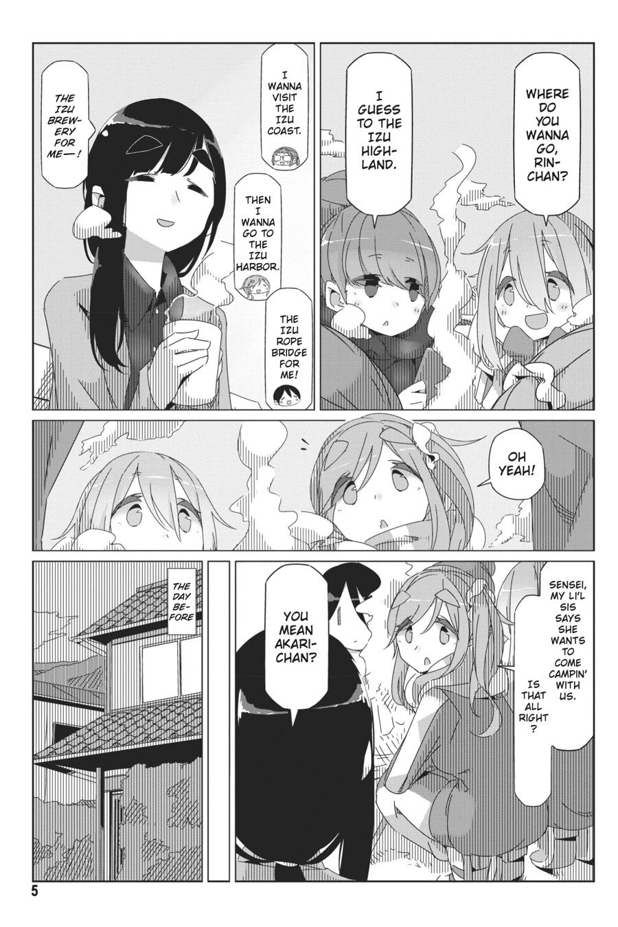 Yurucamp Chapter 41 page 6 - Chapter 41