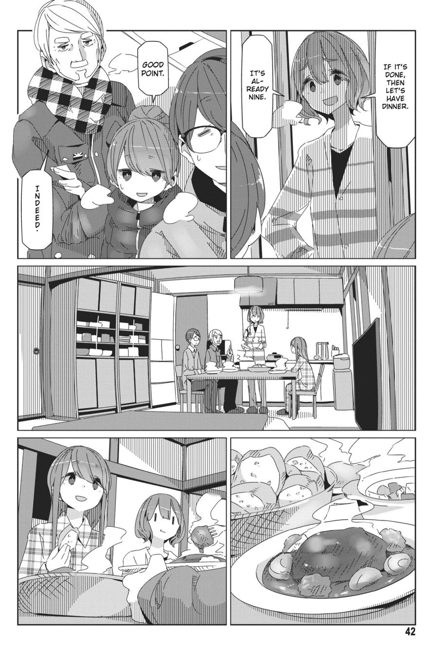 Yurucamp Chapter 42 page 14 - Chapter 42