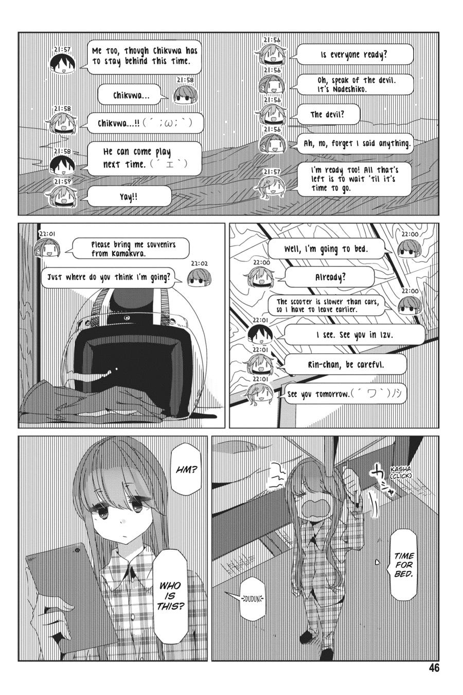 Yurucamp Chapter 42 page 18 - Chapter 42