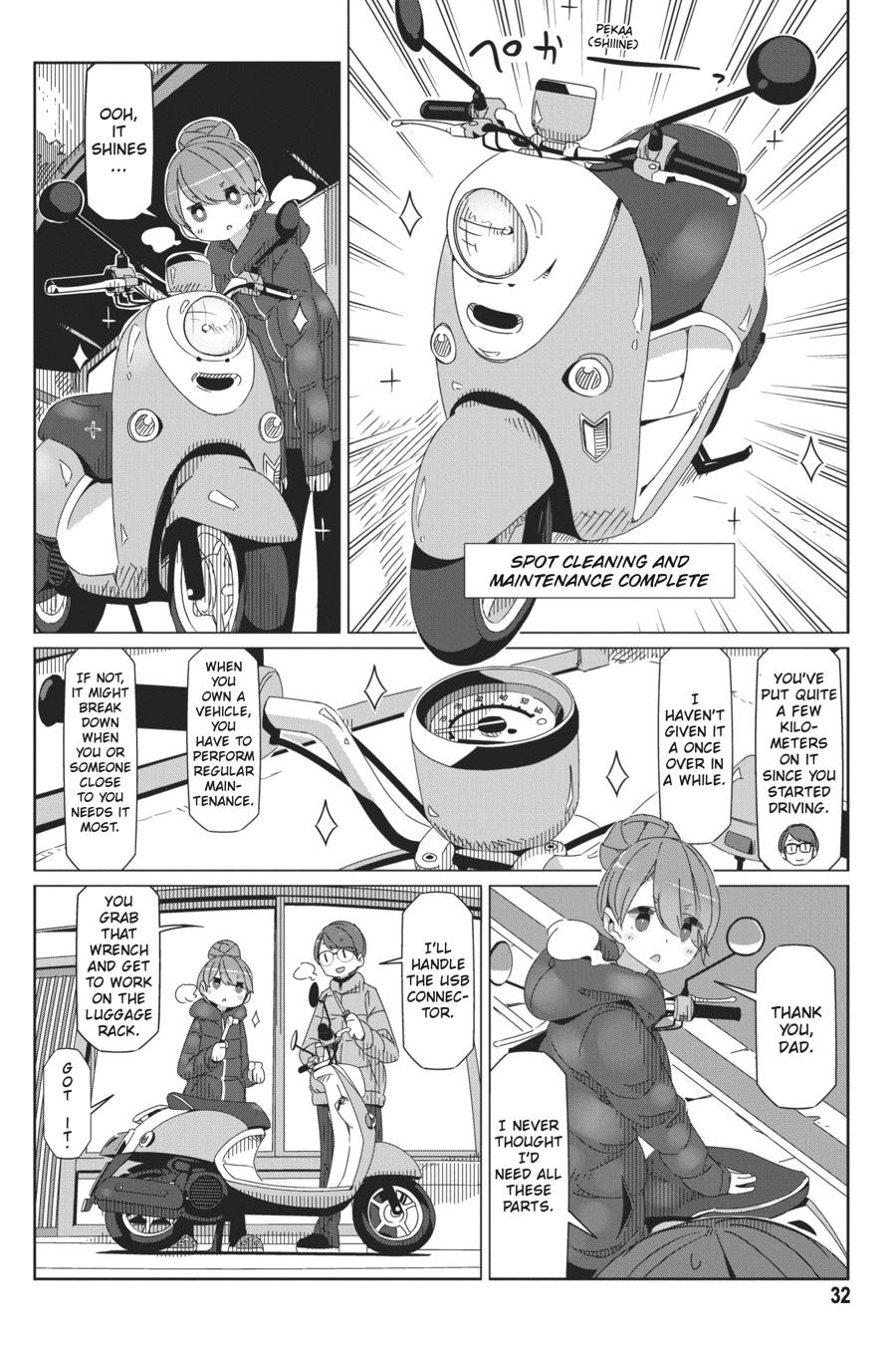 Yurucamp Chapter 42 page 4 - Chapter 42