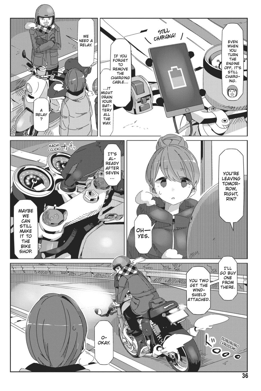 Yurucamp Chapter 42 page 8 - Chapter 42