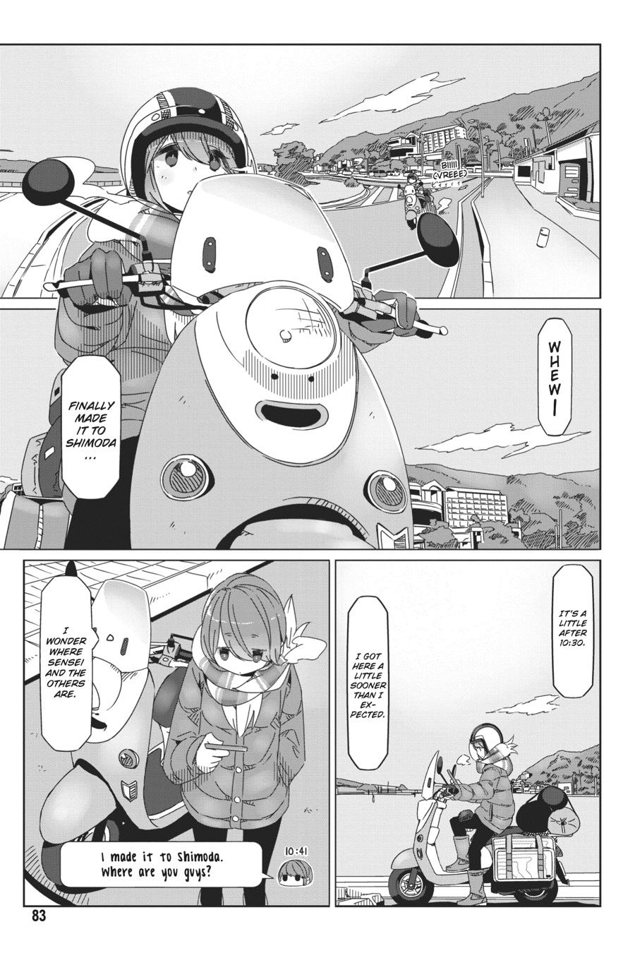 Yurucamp Chapter 44 page 3 - Chapter 44