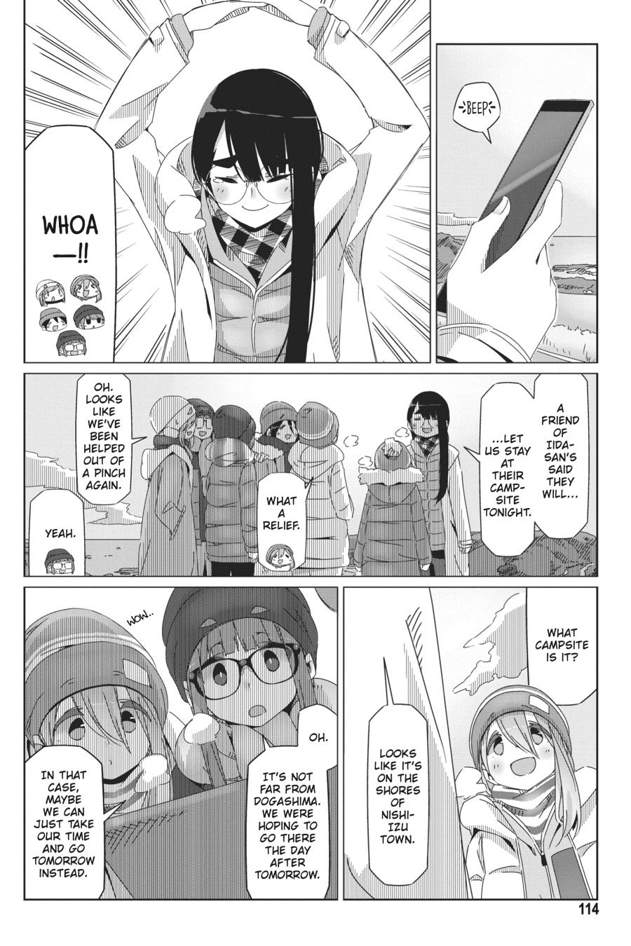 Yurucamp Chapter 45 page 8 - Chapter 45