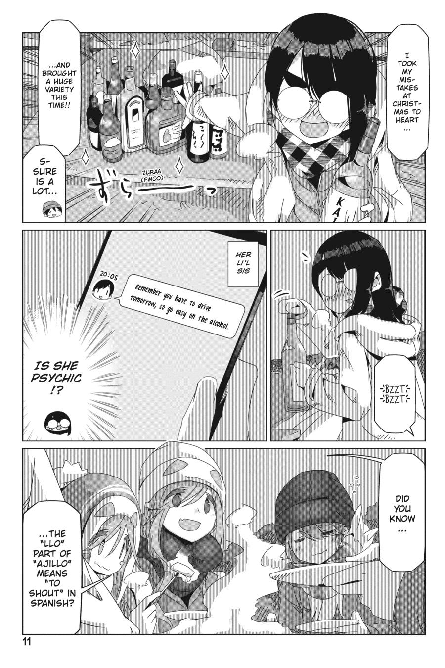 Yurucamp Chapter 47 page 12 - Chapter 47
