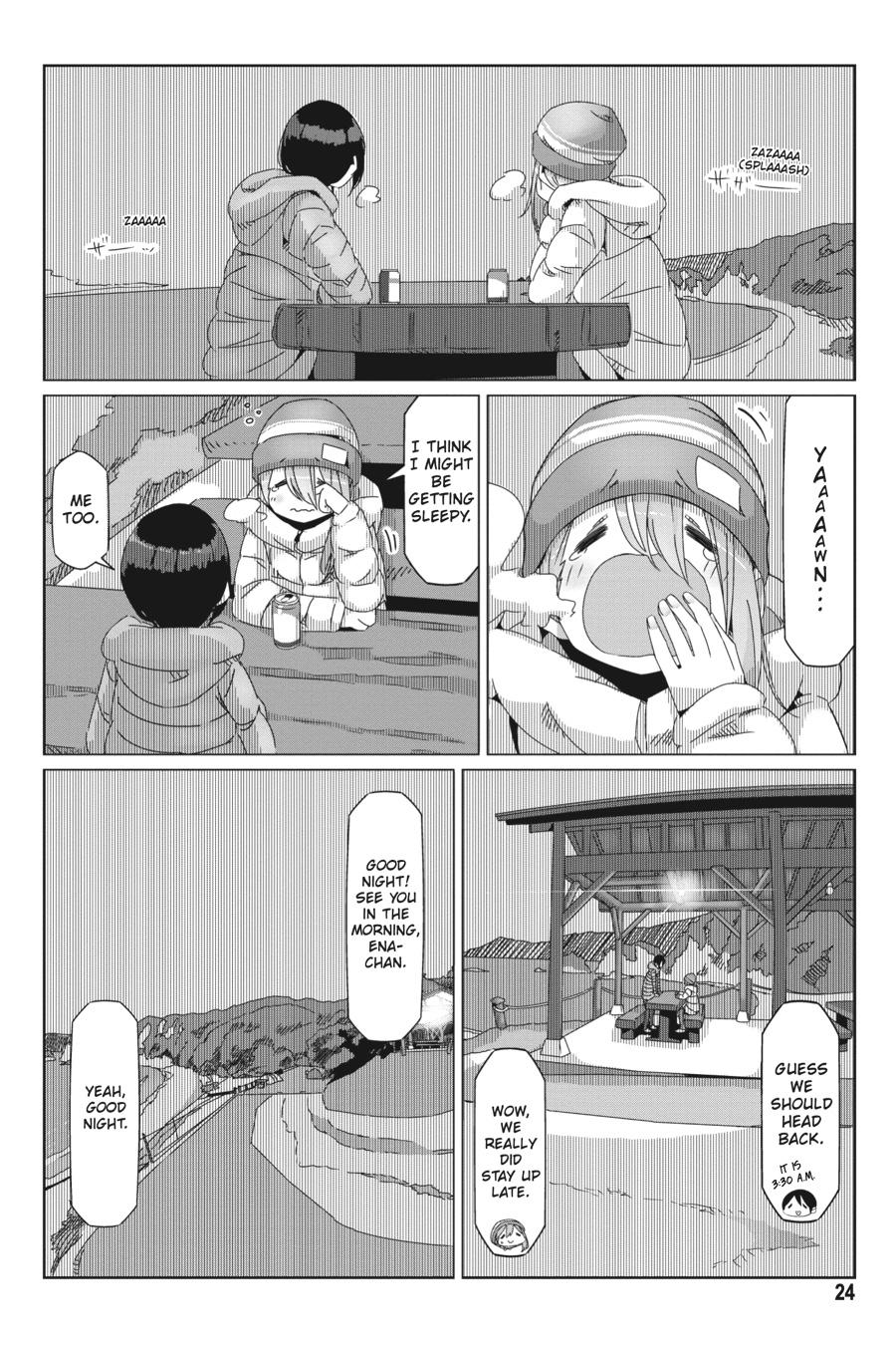 Yurucamp Chapter 47 page 25 - Chapter 47