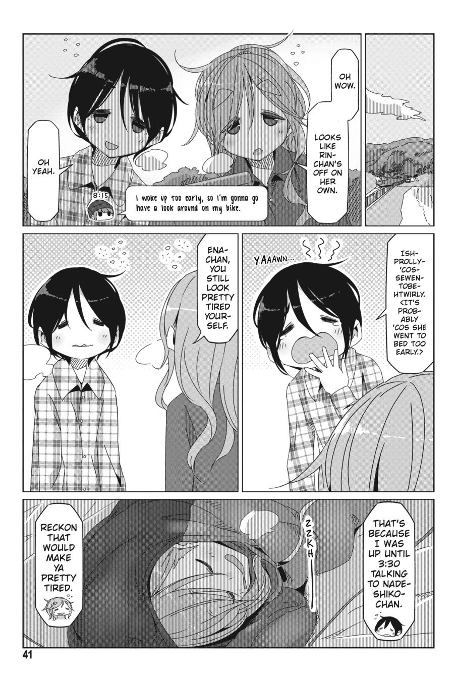 Yurucamp Chapter 48 page 13 - Chapter 48