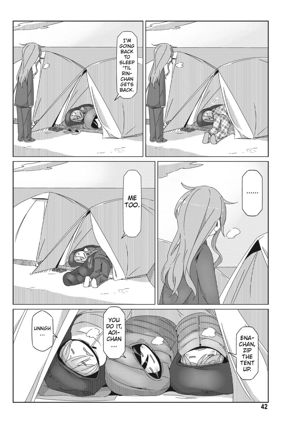 Yurucamp Chapter 48 page 14 - Chapter 48