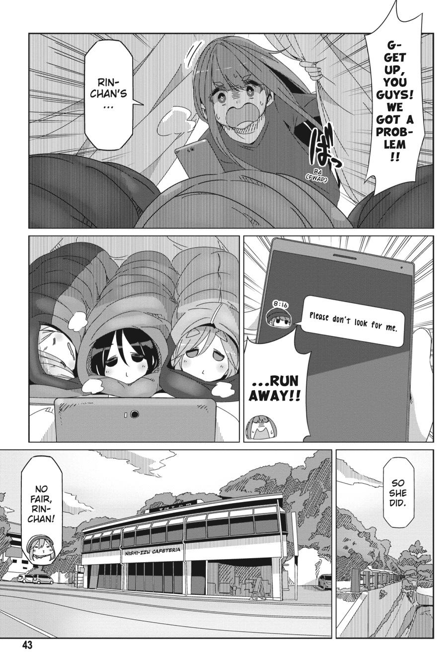 Yurucamp Chapter 48 page 15 - Chapter 48
