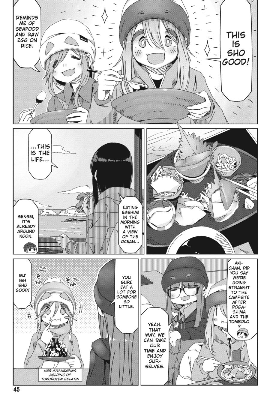 Yurucamp Chapter 48 page 17 - Chapter 48