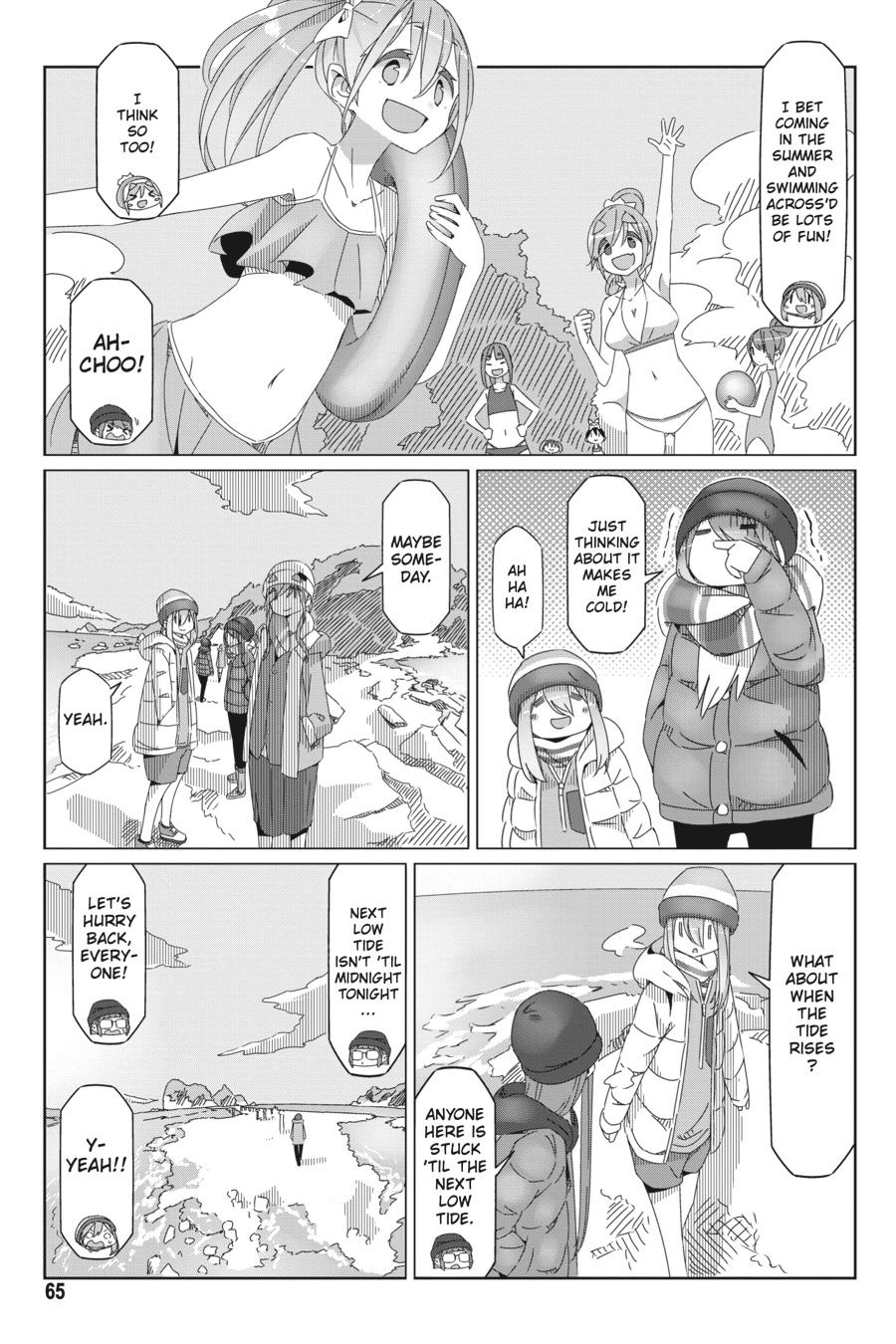 Yurucamp Chapter 49 page 11 - Chapter 49