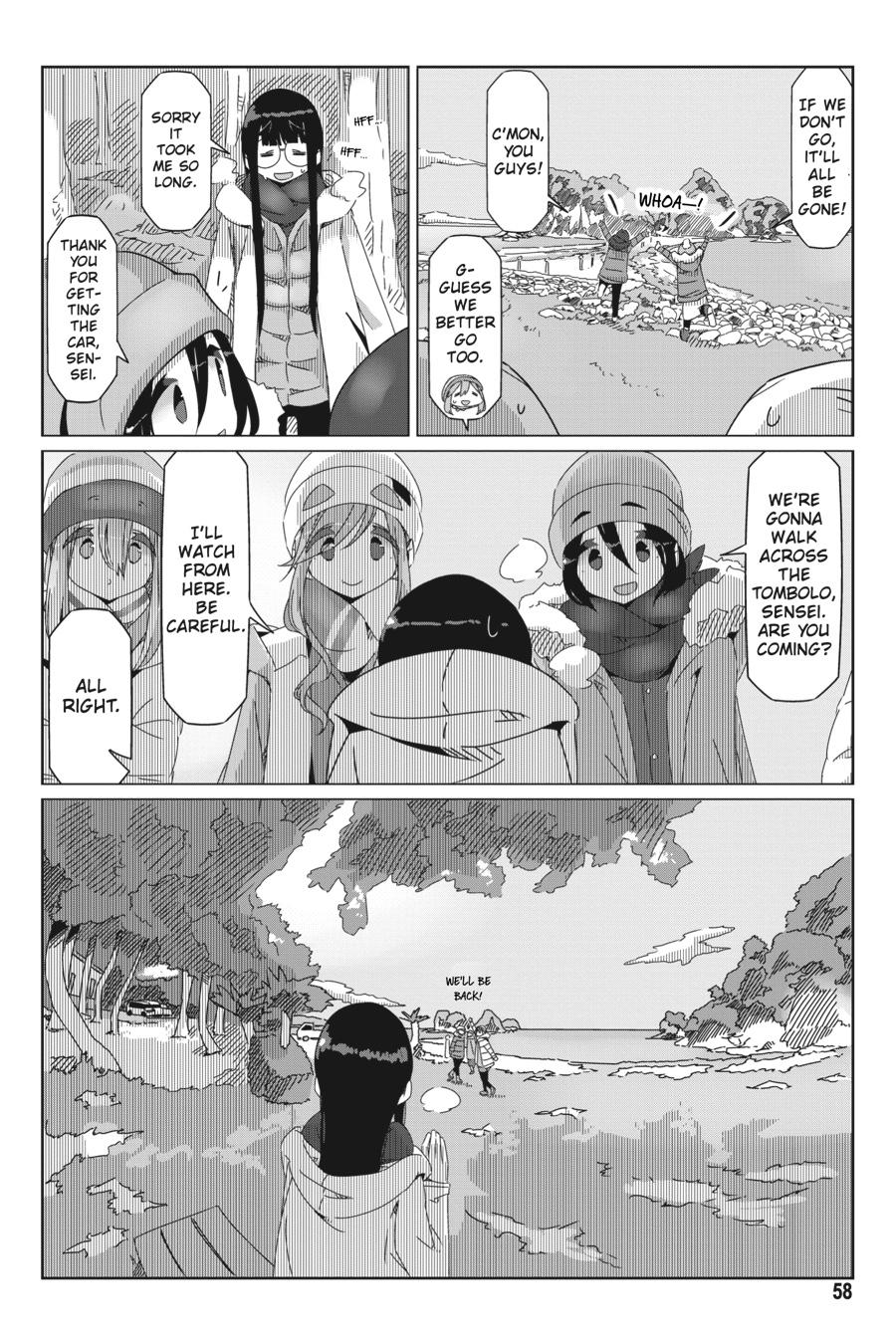 Yurucamp Chapter 49 page 4 - Chapter 49