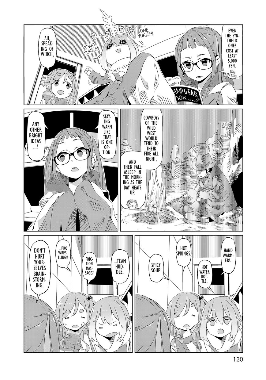 Yurucamp Chapter 5 page 16 - Chapter 5 : Camping Starts with Gathering Gear