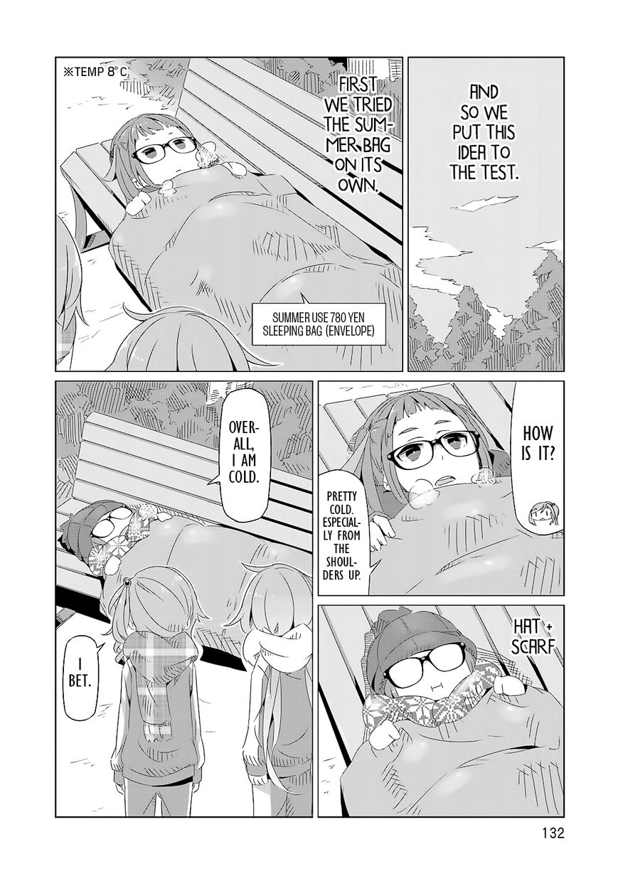 Yurucamp Chapter 5 page 18 - Chapter 5 : Camping Starts with Gathering Gear