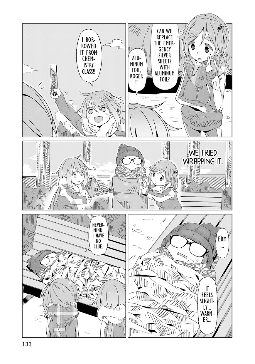 Yurucamp Chapter 5 page 19 - Chapter 5 : Camping Starts with Gathering Gear