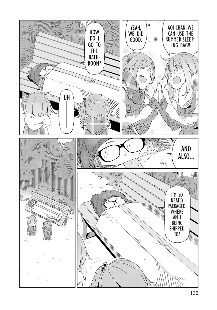 Yurucamp Chapter 5 page 22 - Chapter 5 : Camping Starts with Gathering Gear