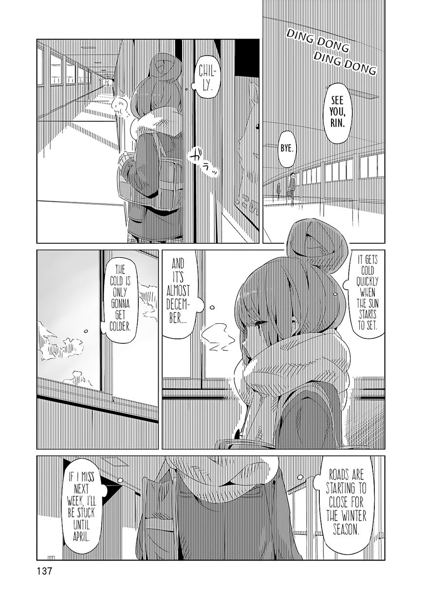 Yurucamp Chapter 5 page 23 - Chapter 5 : Camping Starts with Gathering Gear
