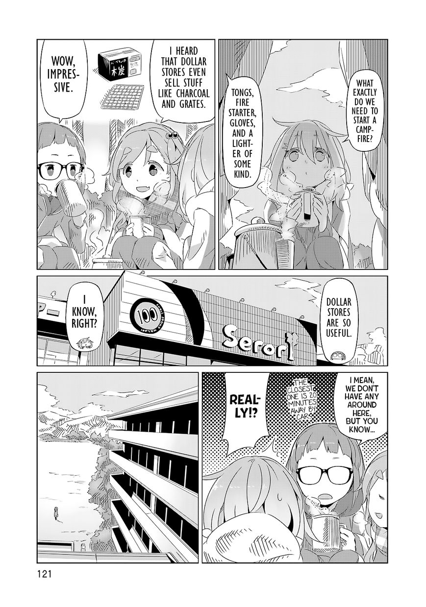 Yurucamp Chapter 5 page 7 - Chapter 5 : Camping Starts with Gathering Gear