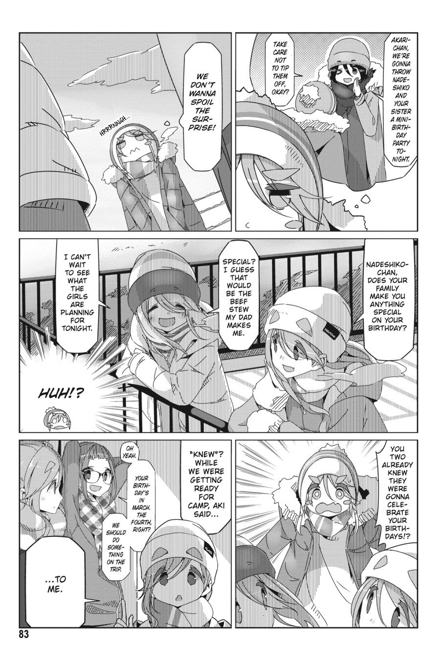 Yurucamp Chapter 50 page 3 - Chapter 50