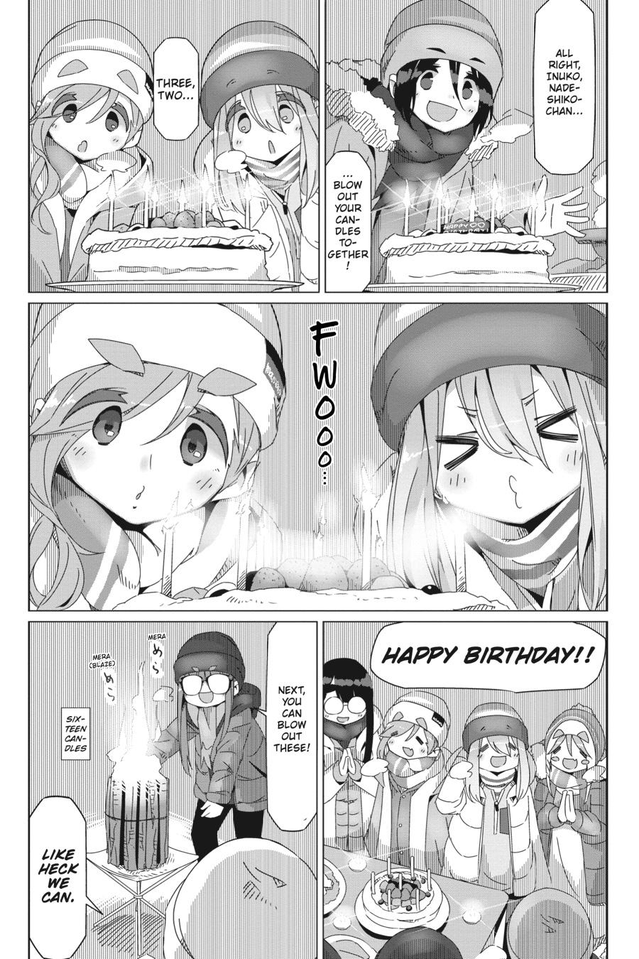 Yurucamp Chapter 50 page 6 - Chapter 50